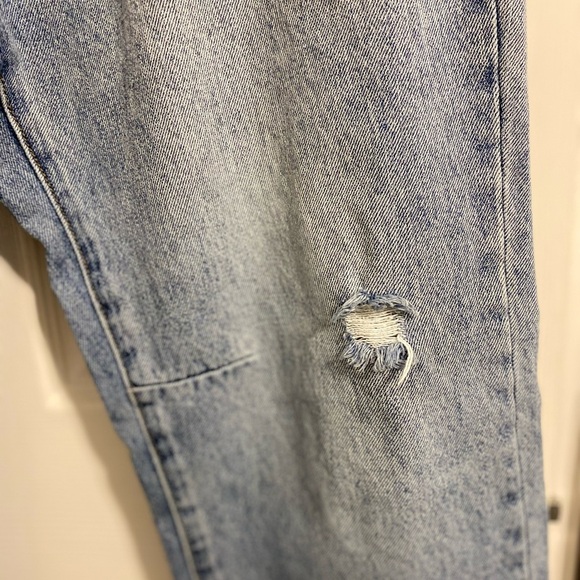 One Teaspoon Safari Jeans Button Fly Distressed Baggy Size 28 - Picture 4 of 13